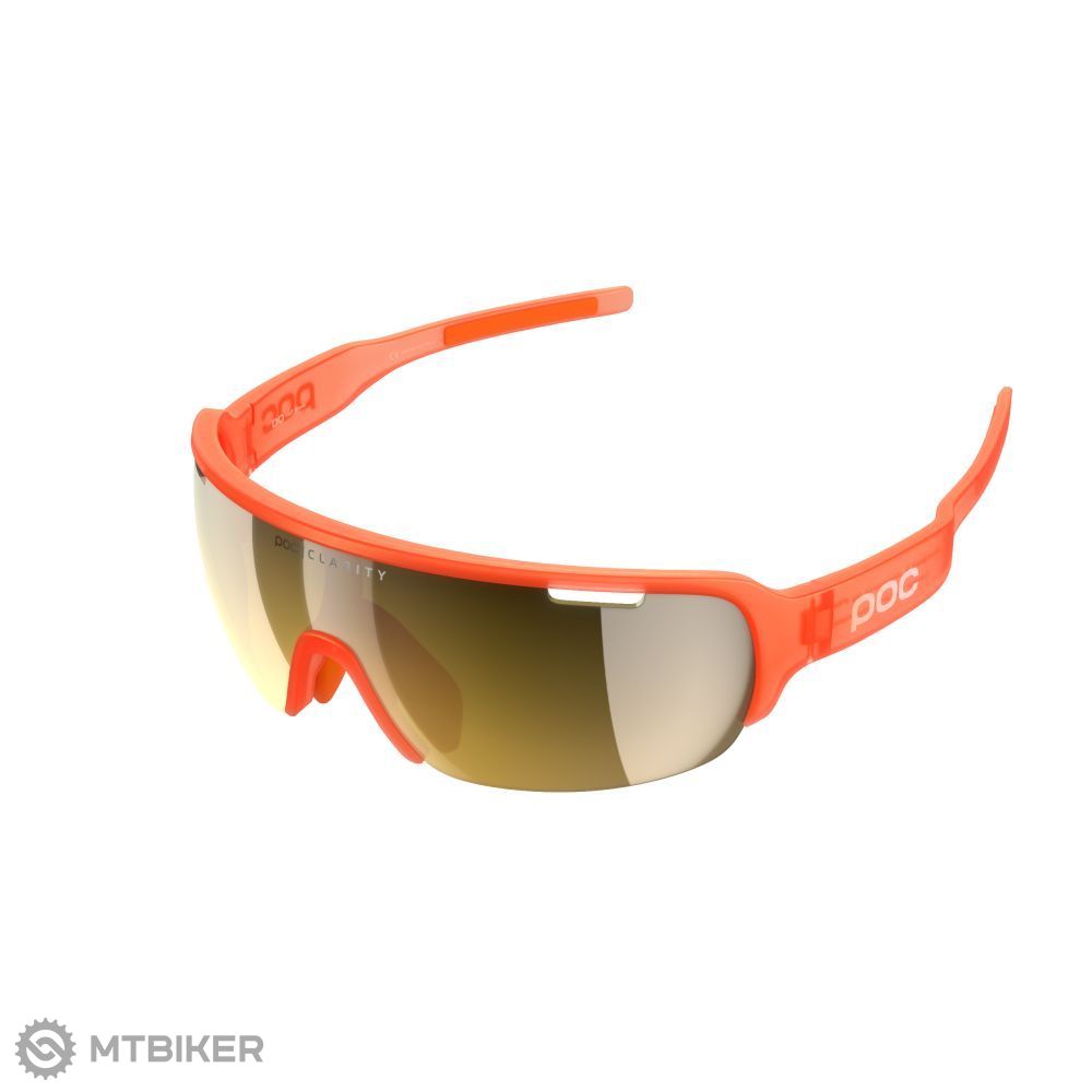 POC Do Half Blade szemüveg, fluoreszkáló narancssárga áttetsző VG