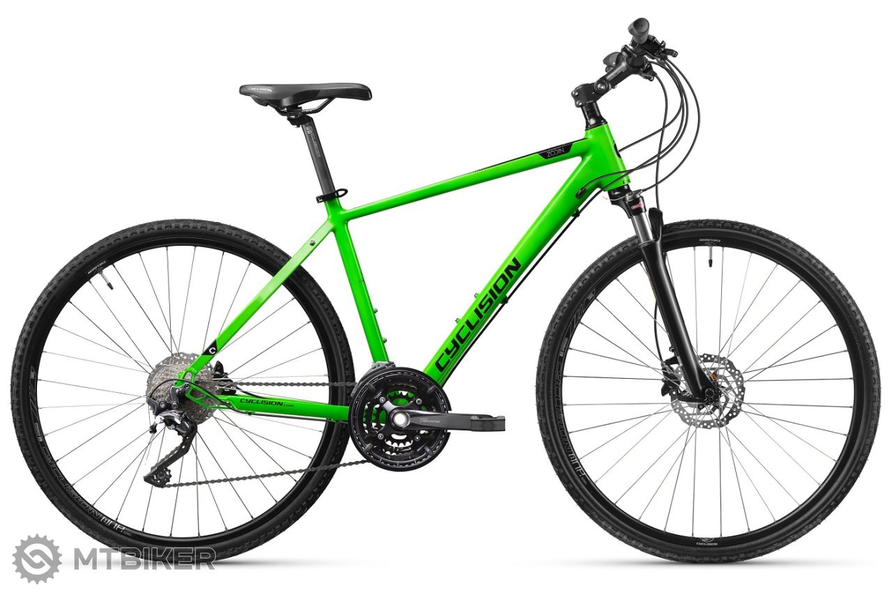 Cyclision Zodin 1 MK-II 28 kerékpár, éles zöld