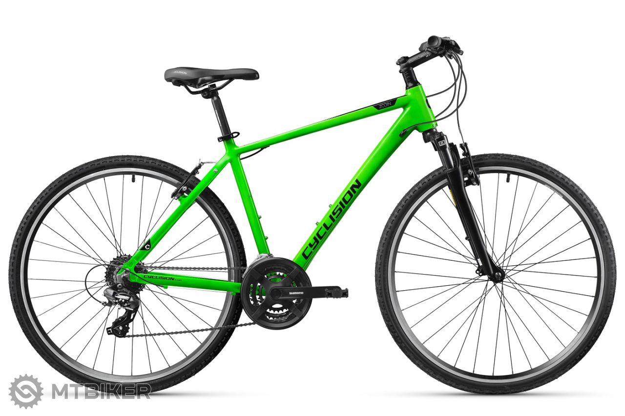 Cyclision Zodin 5 MK-II 28 bicycle, sharp green