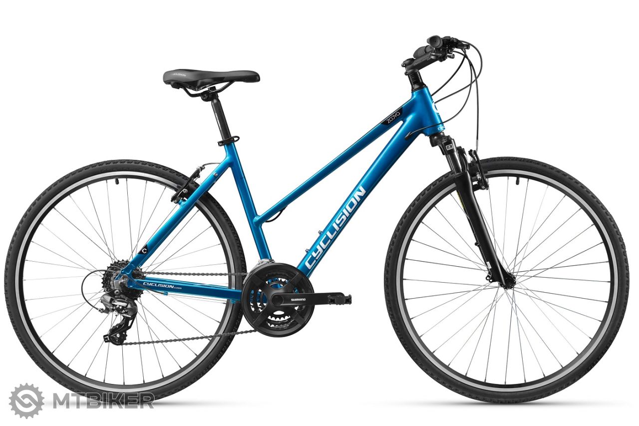Cyclision Zodya 5 MK-II 28 women&#39;s bike, blue edge