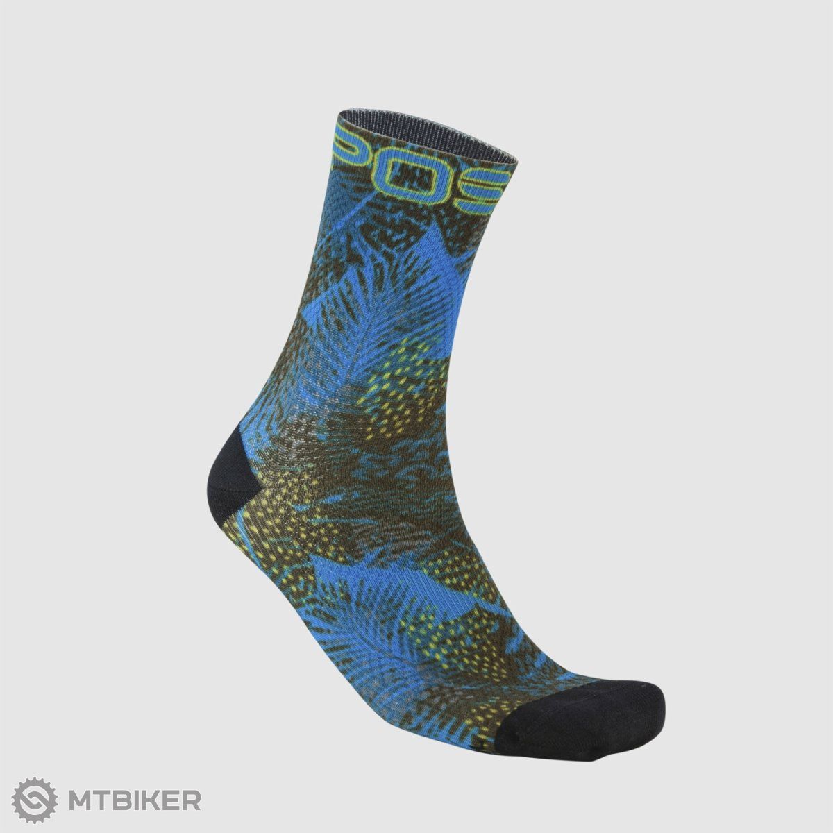 Karpos GREEN FIRE ponožky, black/indigo/high visibility