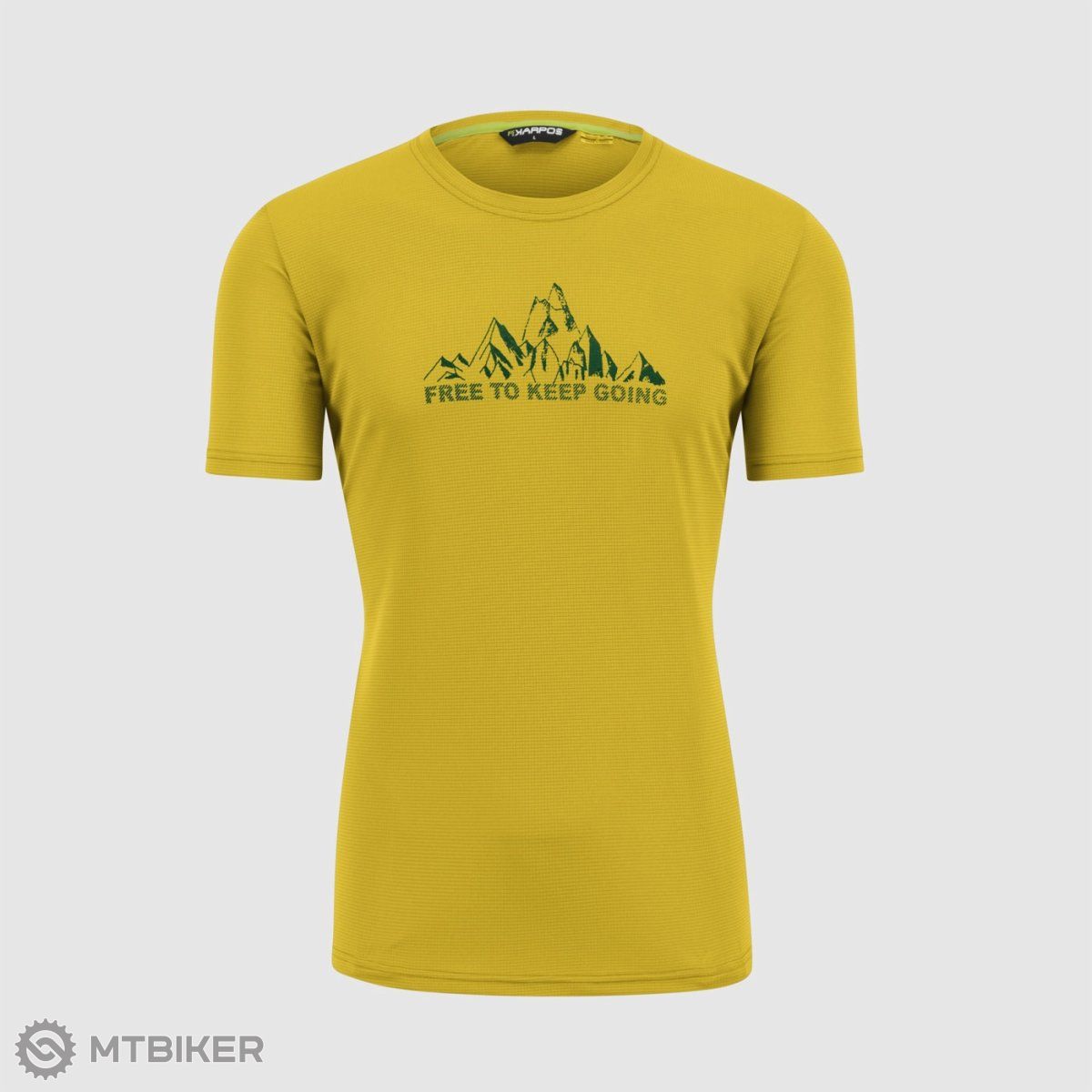 Karpos LOMA PRINT Shirt, Zitronencurry
