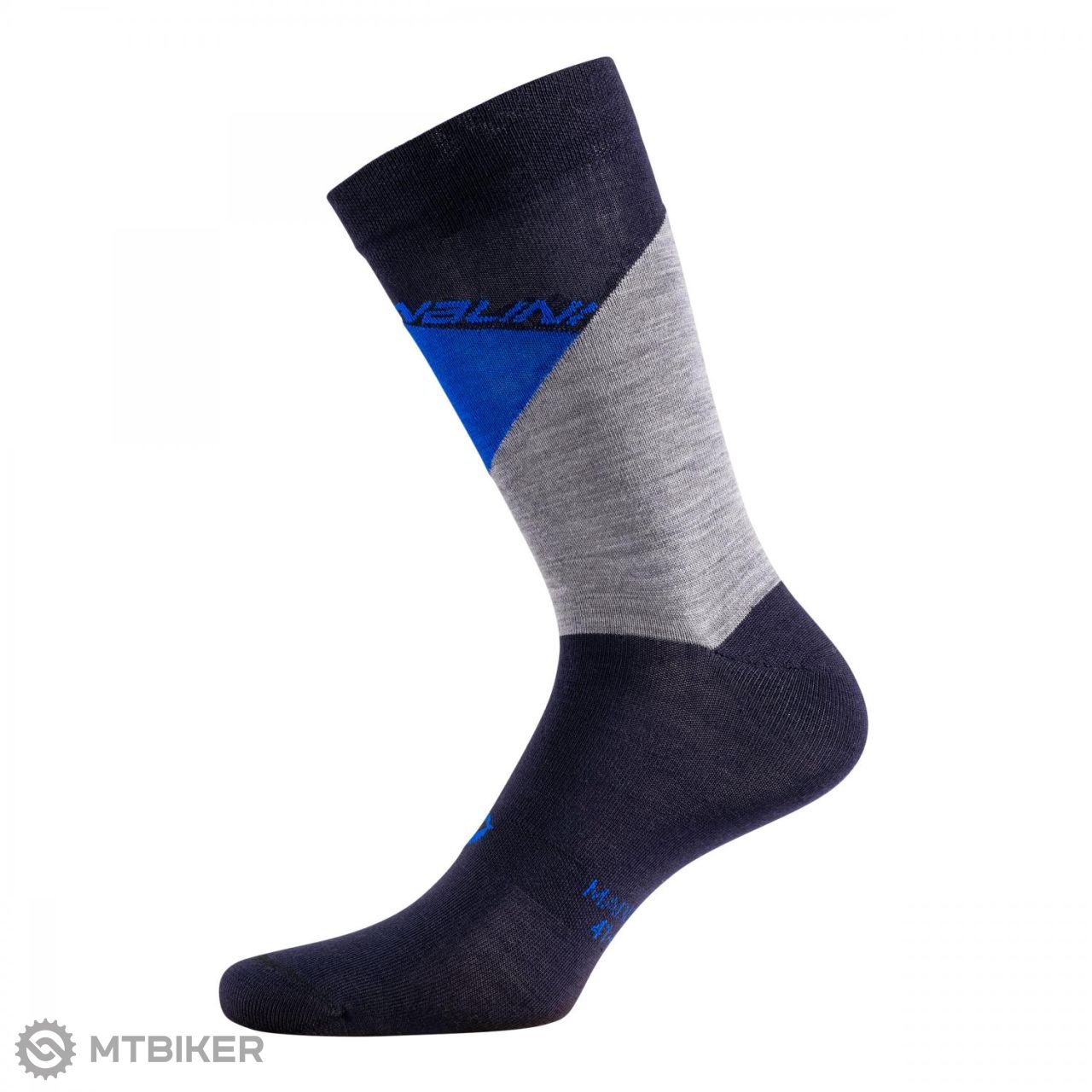 Nalini B0W Wool Socks ponožky, černá/modrá