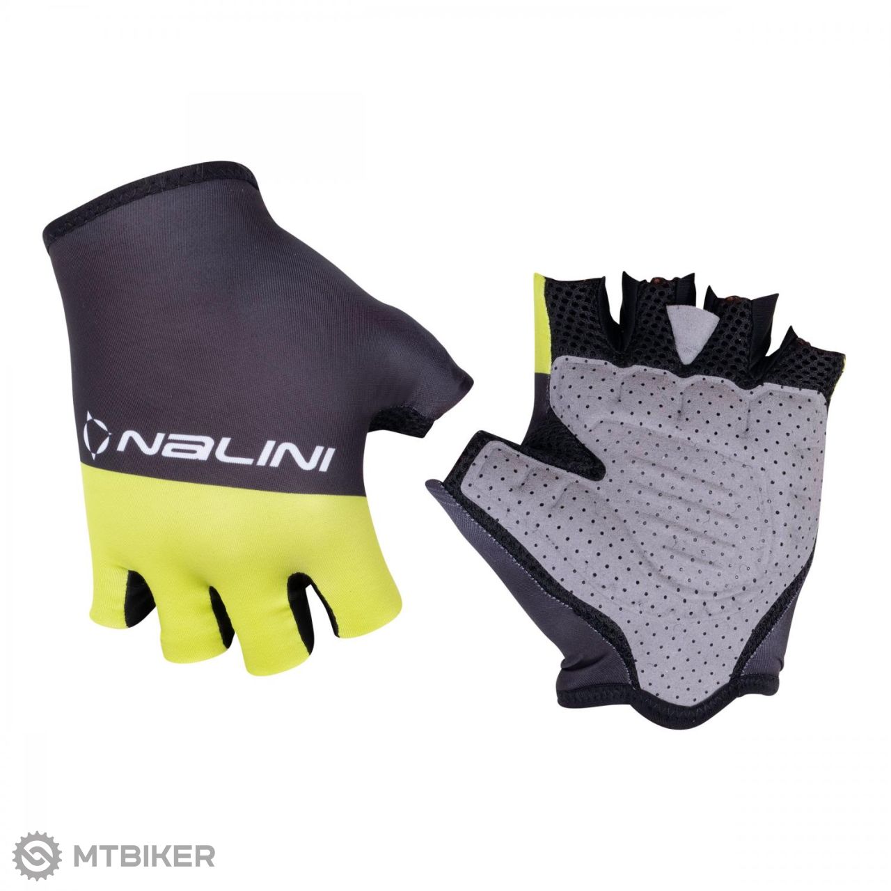 Nalini Bas Freesport rukavice, černá/neon žlutá