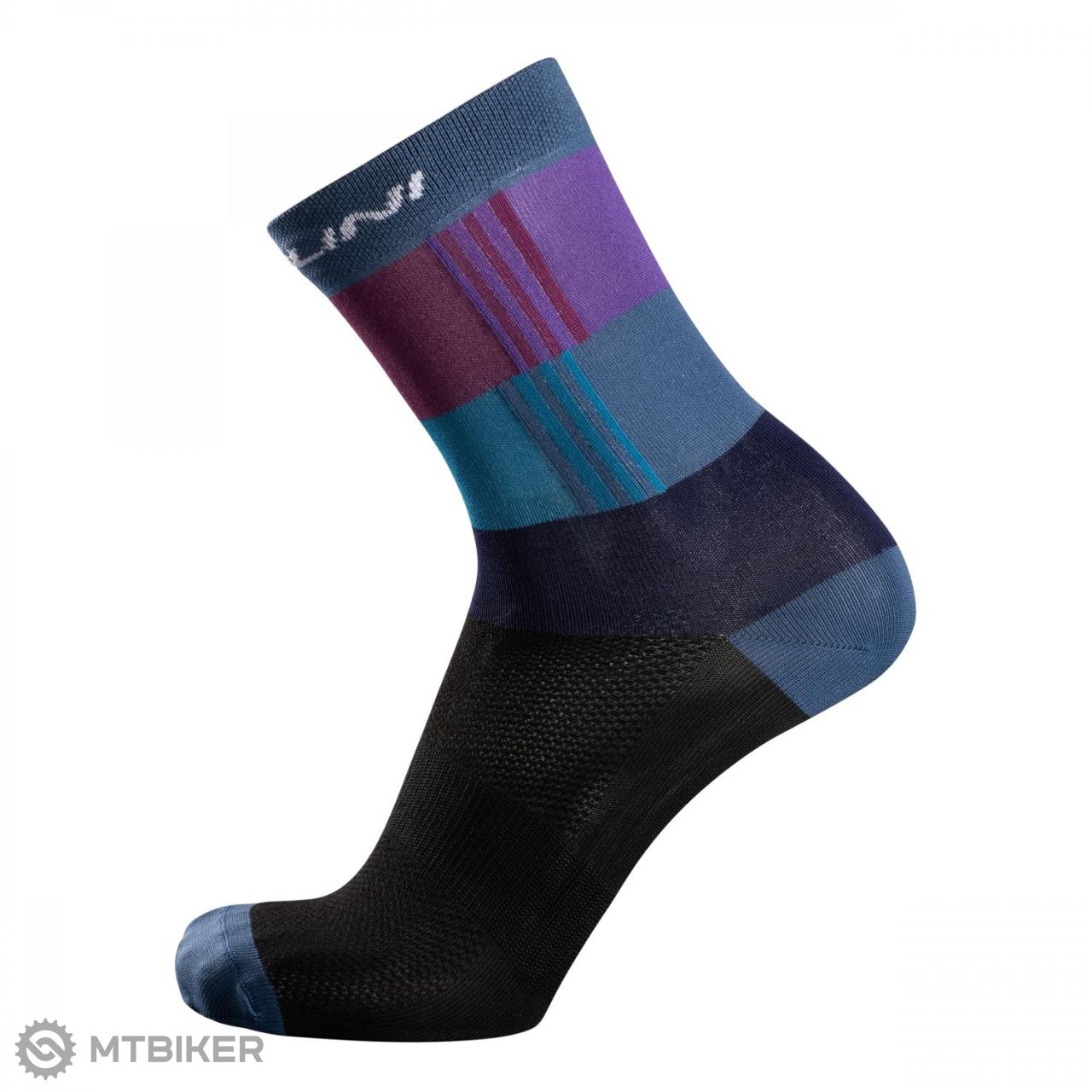 Nalini New Logo Socks, black/blue