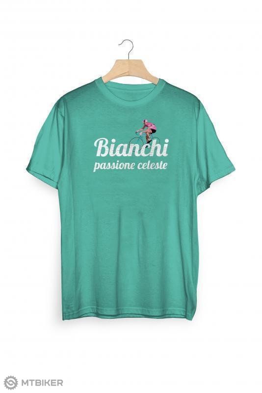 Bianchi Passione Celeste Vintage T-Shirt, Celeste