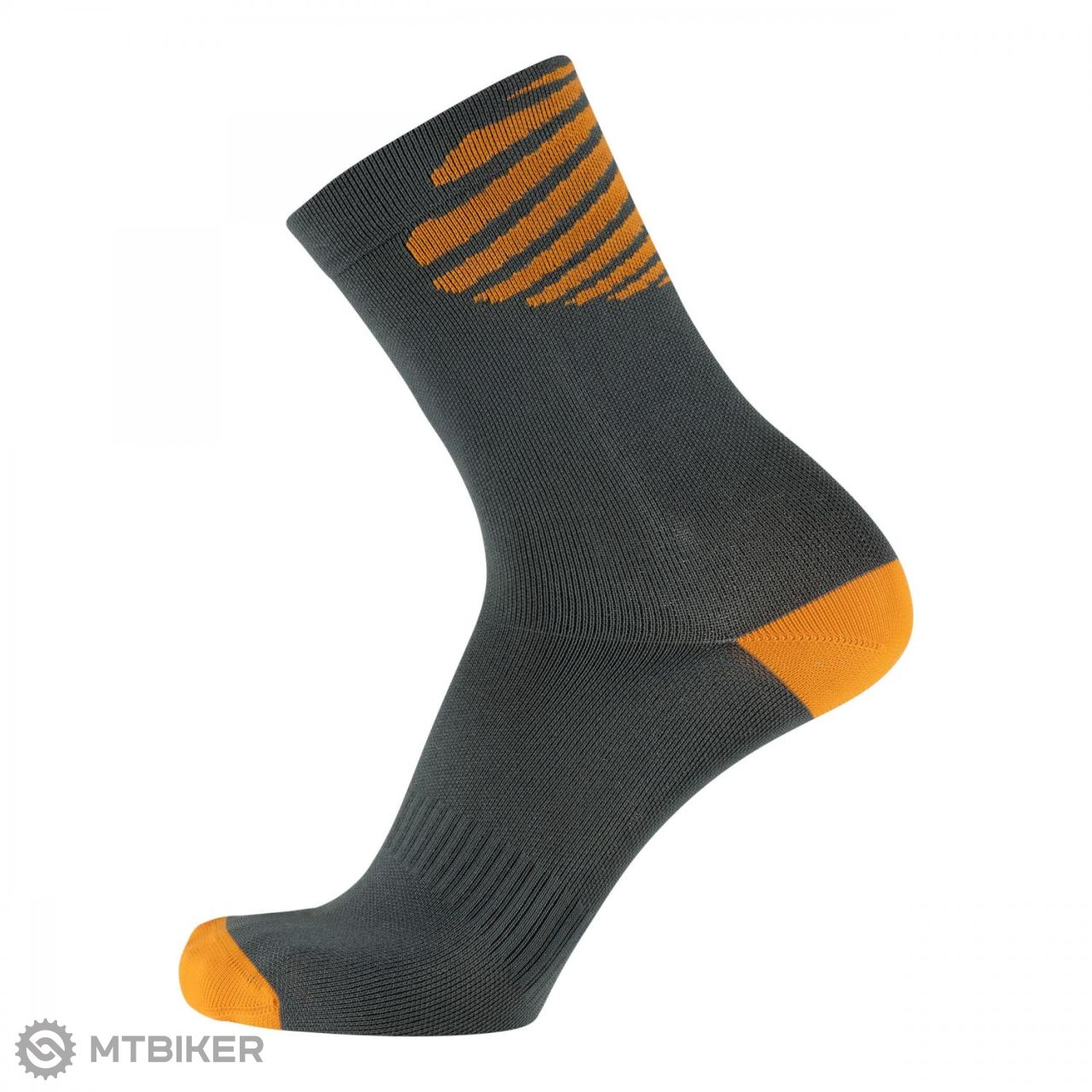 Nalini Topeka Socken, dunkelgrün/orange