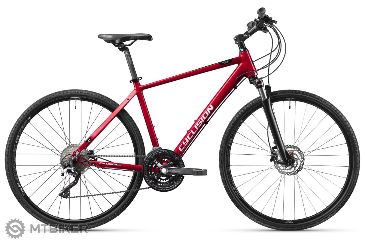 Cyclision Zodin 1 MK-II 28 bicycle, red tube