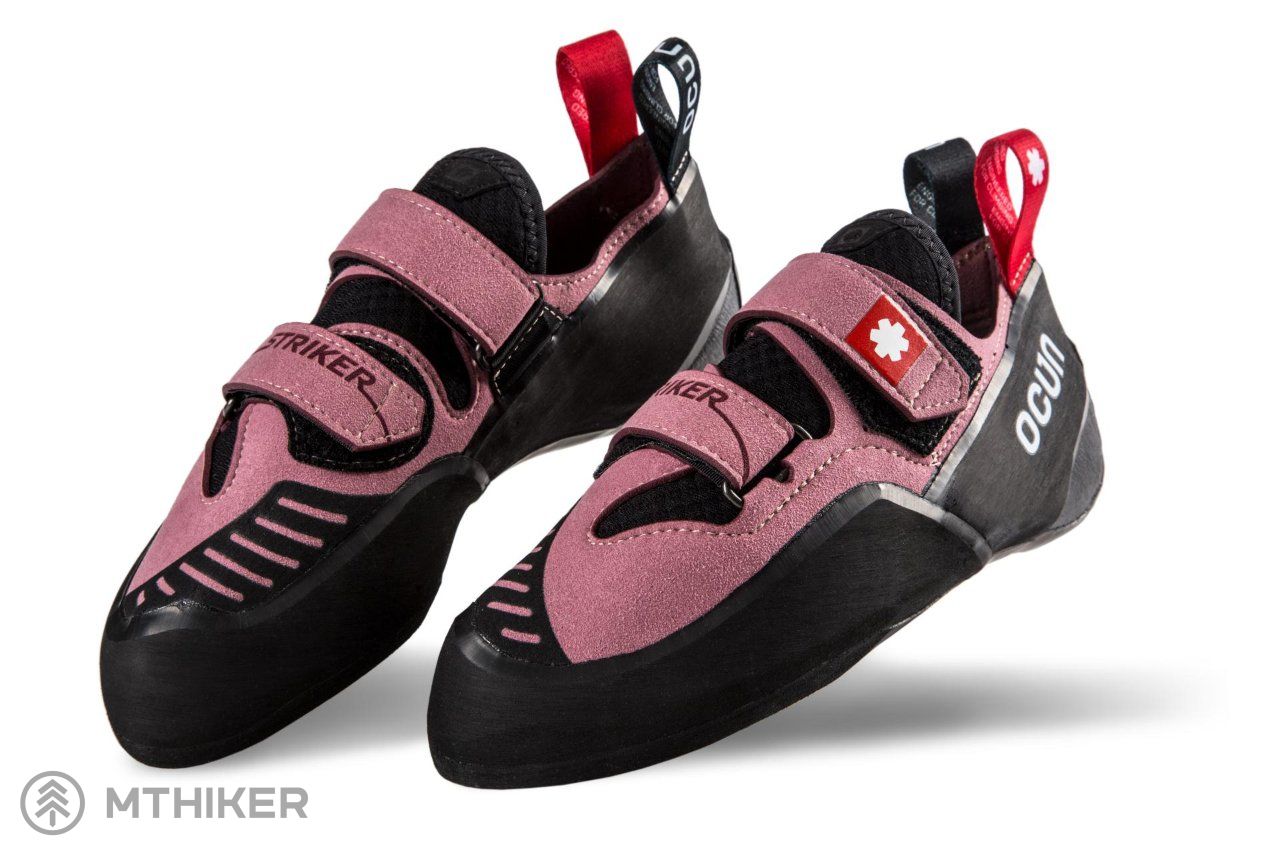 OCÚN Striker QC climbing shoes, rose