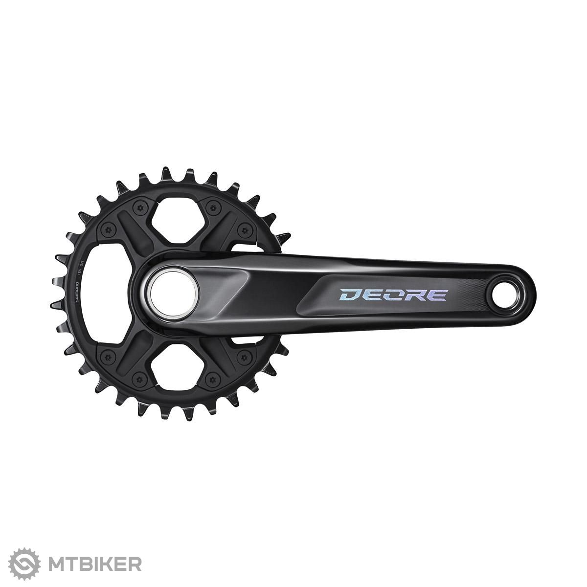 Shimano Deore M6100 cranks, HTII, 1x12, 32T, 170 mm, without bearing