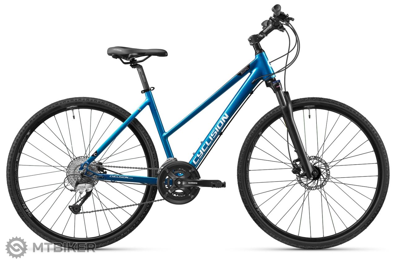 Cyclision Zodya 3 MK-II 28 women&#39;s bicycle, blue edge