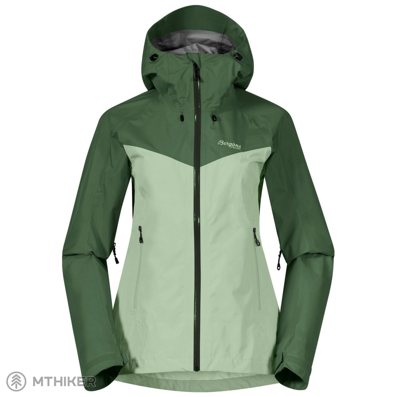 Bergans Skar Light 3L Shell women&#39;s jacket, light jade green/dark jade green