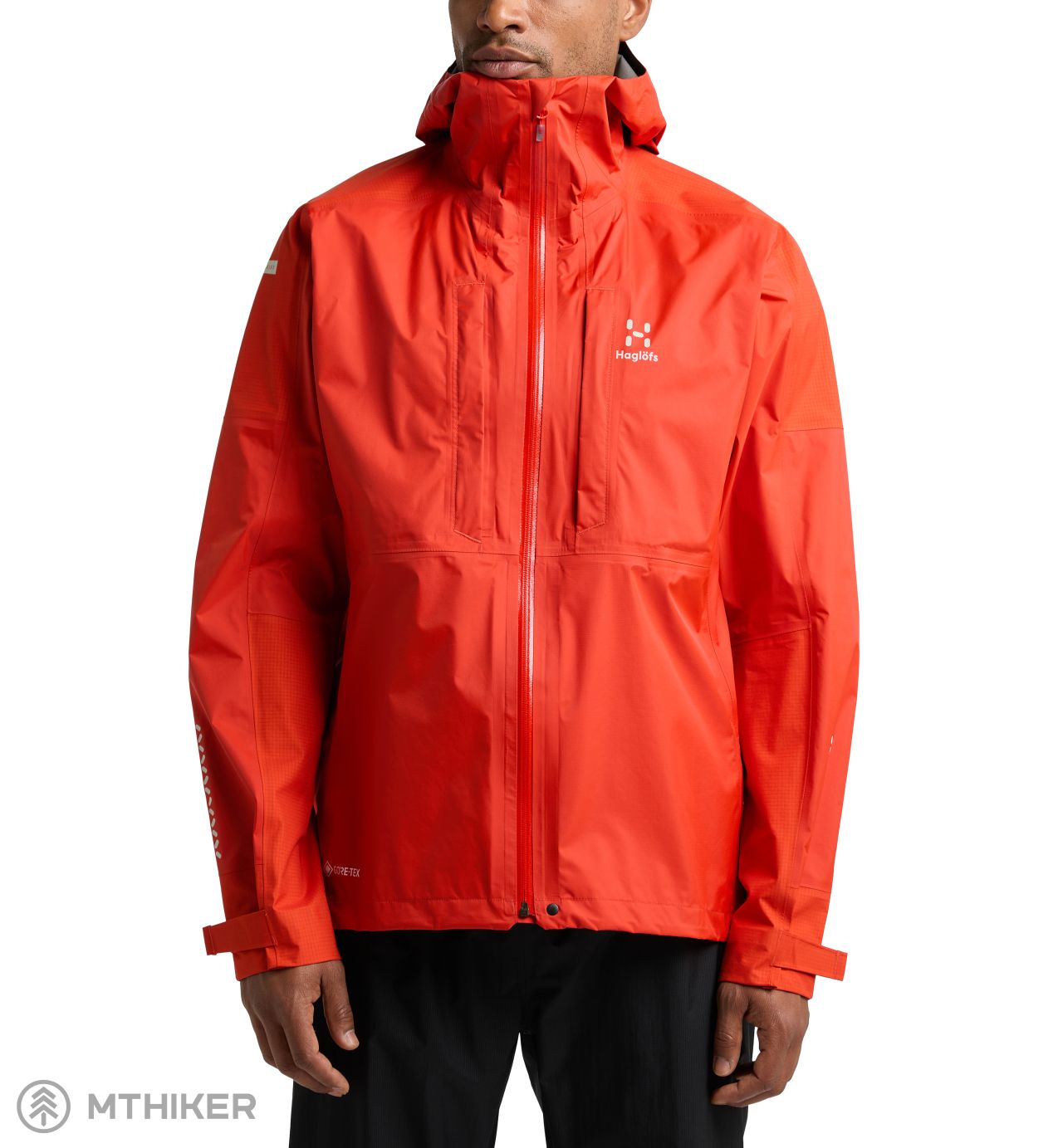 Haglöfs LIM Rugged GTX jacket, red - MTBIKER.shop