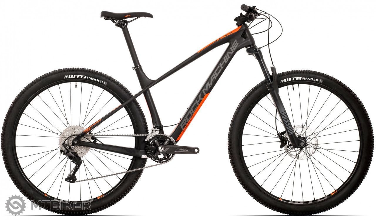 Rock Machine Blizz CRB 20-29 bicykel, čierna/sivá/oranžová