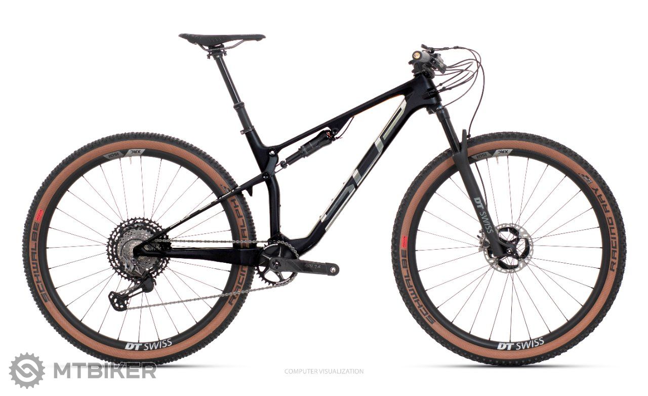 Superior TEAM XF 29 ELITE bicykel, gloss carbon/chrome