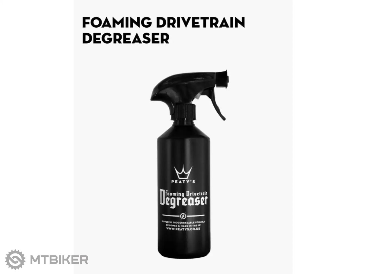 Peaty's Foaming Drivetrain Degreaser cleaner, 500 ml 