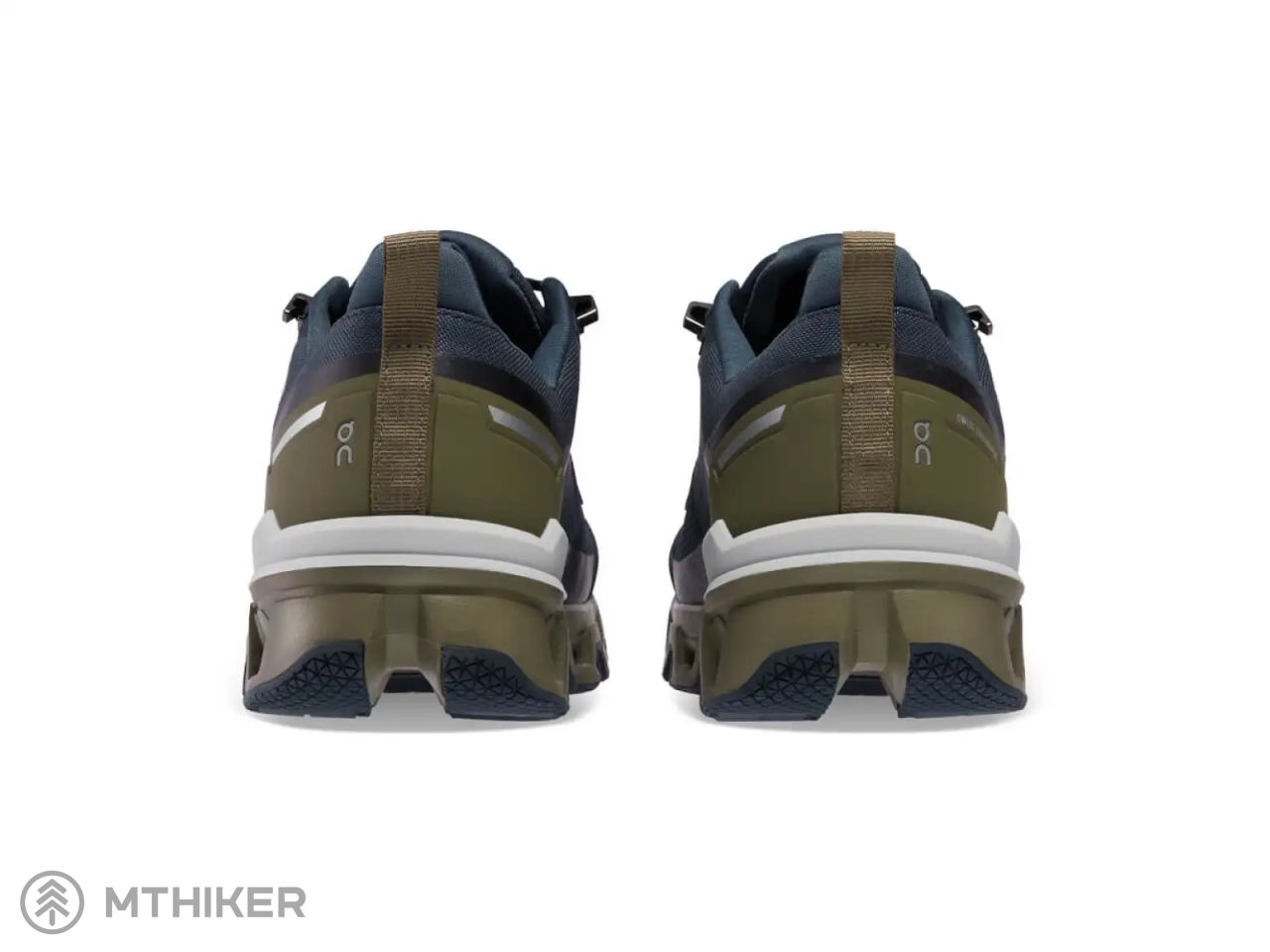 On Cloudwander Waterproof shoes, midnight/olive - MTBIKER.shop