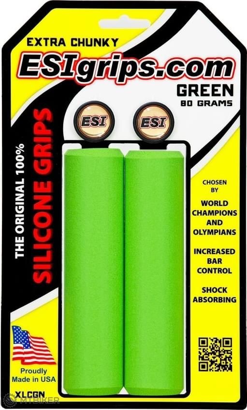 ESI Grips EXTRA Chunky gripy, 80 g, zelená