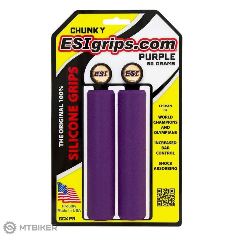ESI Grips Chunky Classic gripy, 60 g, fialová