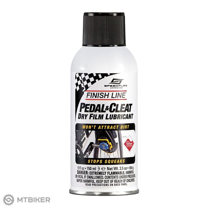 FINISH LINE Pedal and Cleat Lubricant 5oz/150 ml sprej