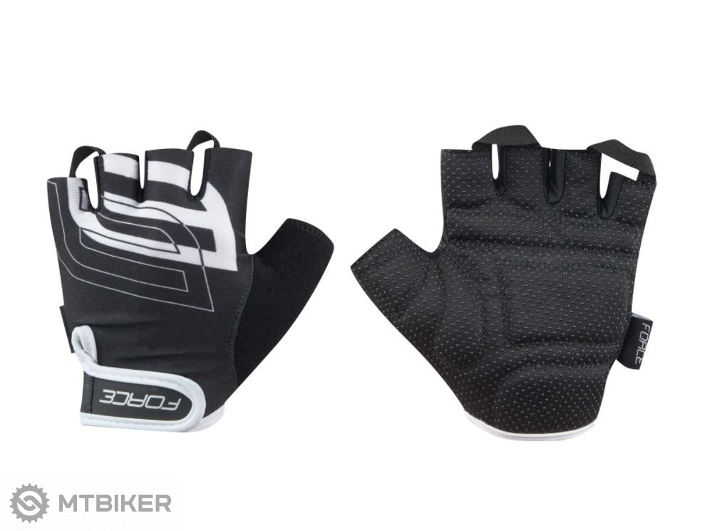 FORCE Sport rukavice čierne 
