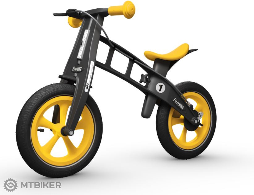 First Bike Limited Edition odrážadlo, žltá