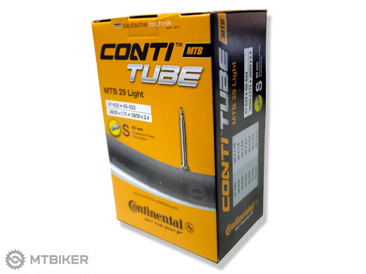 Continental MTB light 28/29x1.75 -2.4" duša, galuskový ventil