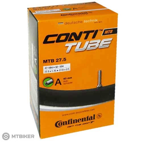 Continental MTB 27.5"x1.75-2.5" Schlauch, Autoventil 40 mm