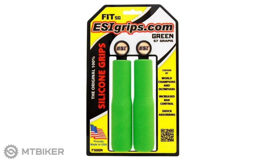 ESI Grips Fit SG gripy, 57 g, zelená