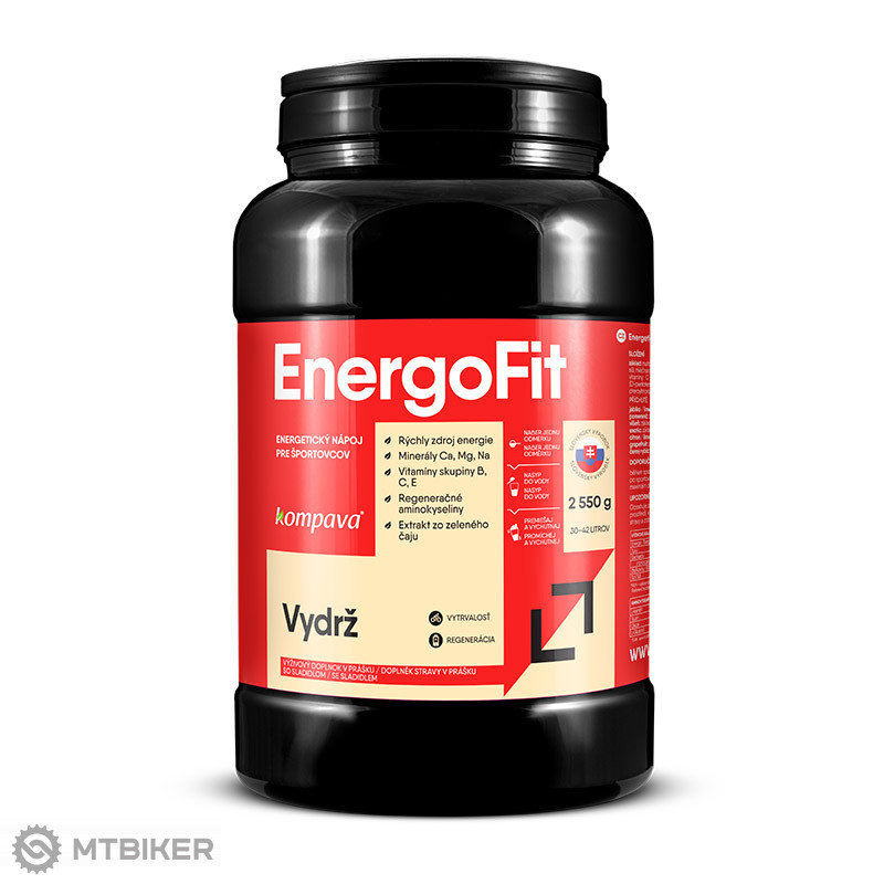 Kompava EnergoFit energetický nápoj, 2550 g