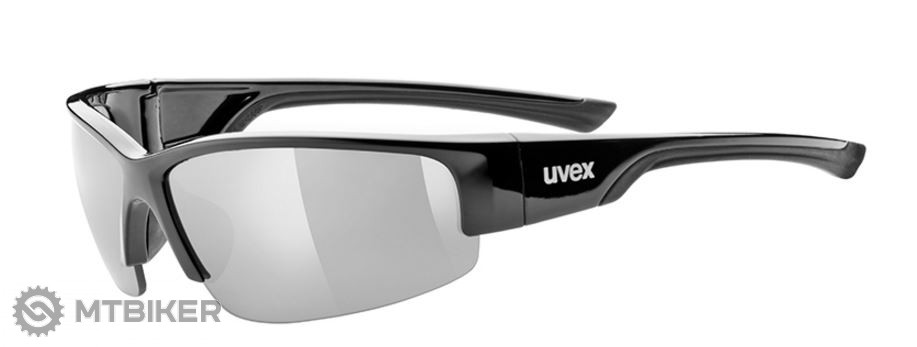 uvex Sportstyle 215 Brille, schwarz/silber