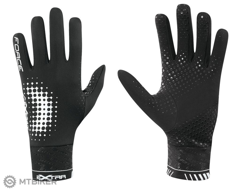 FORCE Extra Handschuhe, schwarz