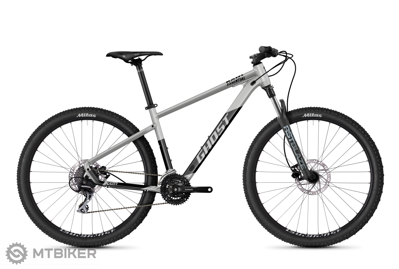 GHOST KATO Essential 27.5 bicykel, Light Grey/Black Matt