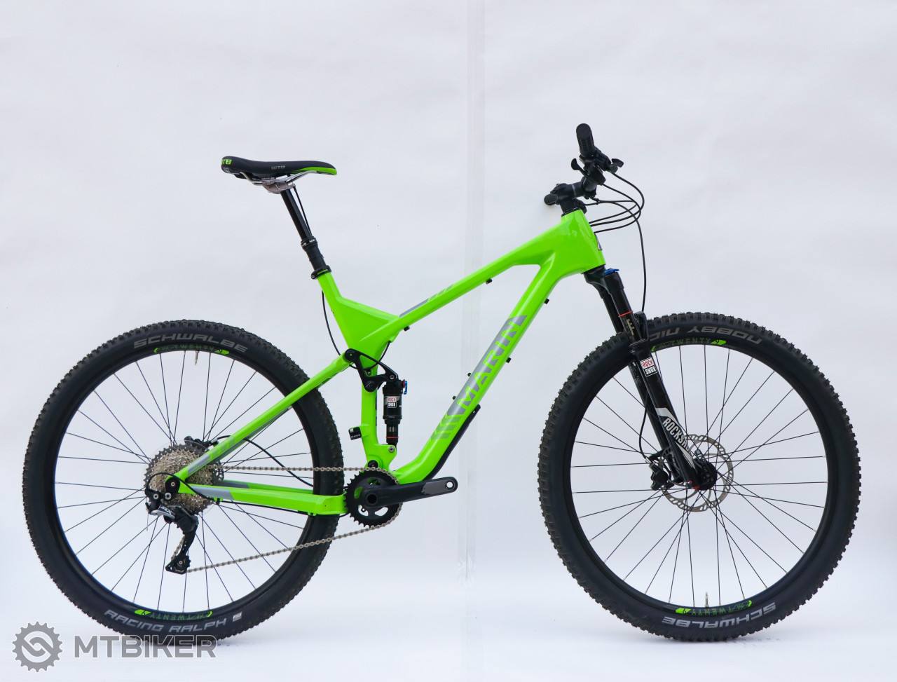 Marin Rift Zone 7 Carbon 29 bicykel, zelená