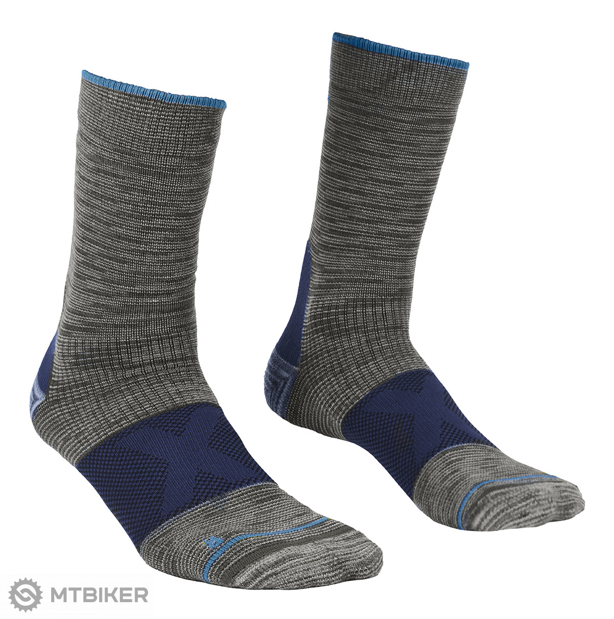 Ortovox Alpinist Mid Socks, Gray Blend - MTBIKER.shop