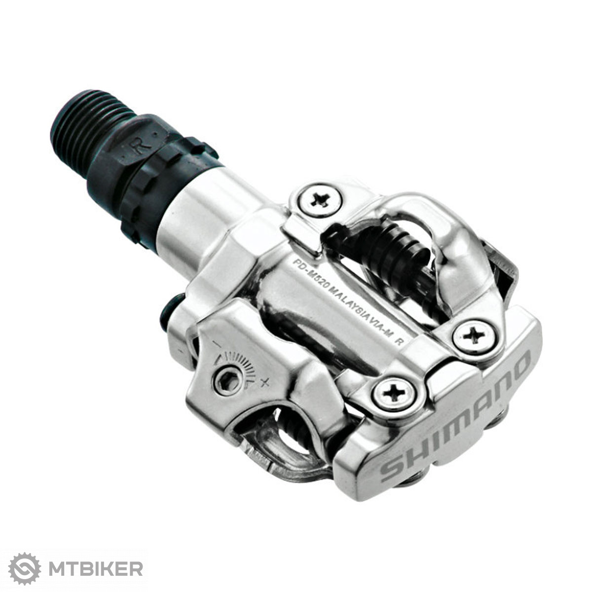 Shimano PD-M520 Klickpedale, silber