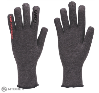 BBB BWG 27 InnerShield rukavice, čierna