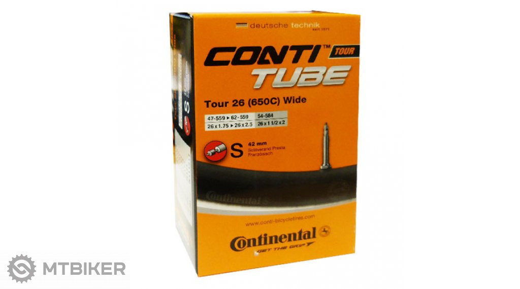 Continental Tour 26 wide 26" 26x1,75 - 26x2,5 duša