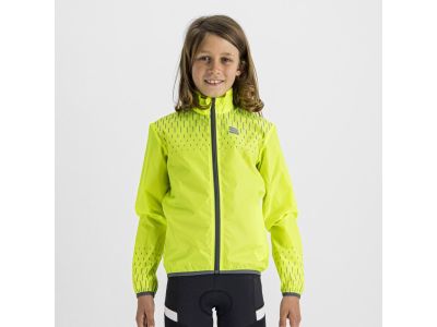 Sportful Kid Reflex dětská bunda, žlutá fluo