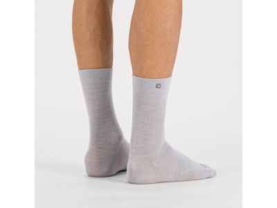 Sportful MATCHY WOOL ponožky, sivá