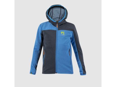Karpos Nuvolau Full-Zip Kinder-Sweatshirt, blau/dunkelblau