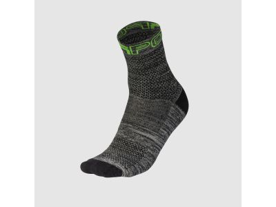 Karpos VAL VIOLA socks, black/green