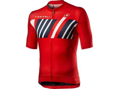 Koszulka rowerowa Castelli HORS CATEGORIE w kolorze czerwonym