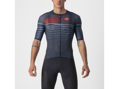 Castelli CLIMBER'S 3.0 SL koszulka rowerowa, ciemnoniebieska/czerwona