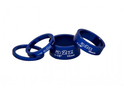 A2Z AD-181 spacers, 3/5/10/15 mm, blue