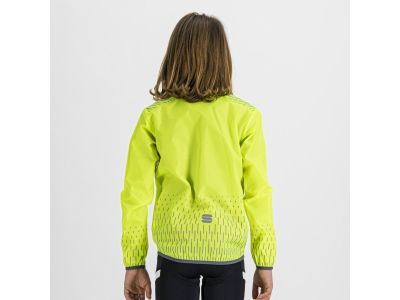 Sportful Kid Reflex kurtka dziecięca, żółta fluorescencyjna