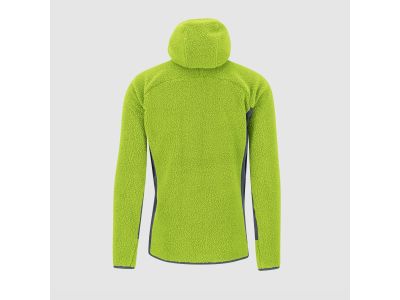 Karpos 80er-Sweatshirt, Limette/Schiefer