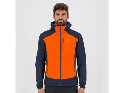 Karpos LEDE jacket, dark blue/orange