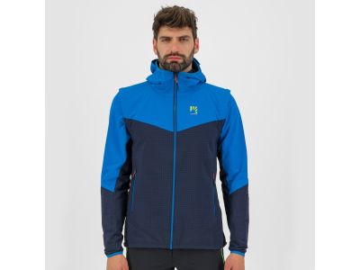 Karpos LEDE CONVERTIBLE jacket, dark blue/blue