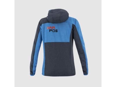Karpos Nuvolau Full-Zip gyerek pulóver, kék/sötétkék